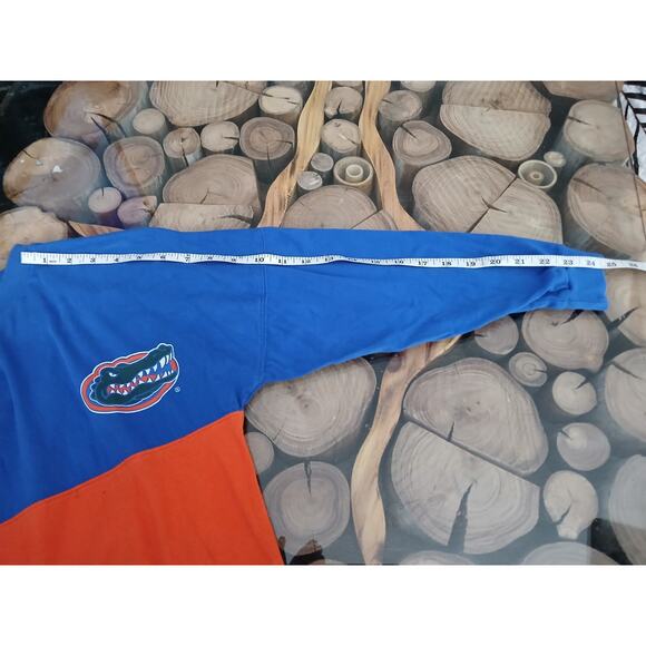 LK Apparel Long Sleeves University of Florida Blue Red Gators Shirt Small - Picture 8 of 8